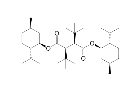 di[(1R,2S,5R)-2-isopropyl-5-methylcyclohexyl] (2'S,3'S)-2',3'- di(tert-butyl)-succinate