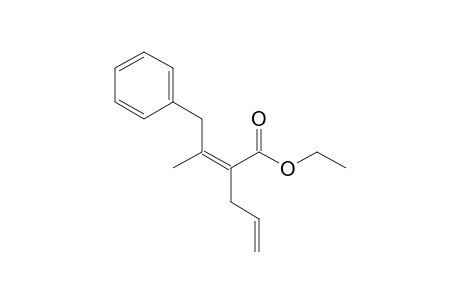 Ethyl 2-allyl-3-methyl-4-phenyl-3(Z)-butenoate