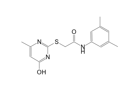 N-(3,5-dimethylphenyl)-2-[(4-hydroxy-6-methyl-2-pyrimidinyl)sulfanyl]acetamide