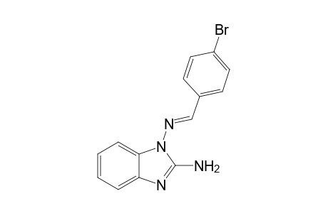 2-Amino-N1-(4-bromobenzylideneamino)benzimidazole