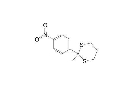 1,3-Dithiane, 2-methyl-2-(4-nitrophenyl)-