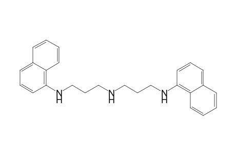 N(1)-(Naphthalen-1'-yl)-N(3)-[3"-(naphthalen-1'-yl)aminopropyl]-propane-1,3-diamine