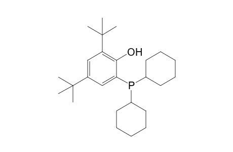 2,4-Ditert-butyl-6-dicyclohexylphosphanyl-phenol