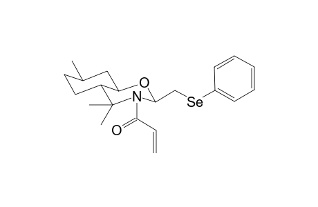 N-Acryloylperhydro2-phenylselenomethyl-1,3-benzoxazine