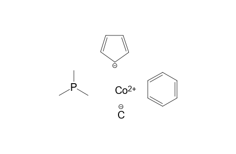 (Cyclopentadienyl)methylphenyl(trimethylphosphan)cobalt(III)