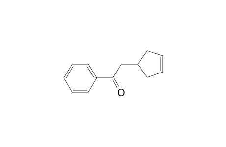 Ethanone, 2-(3-cyclopenten-1-yl)-1-phenyl-