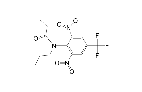 N-[2,6-dinitro-4-(trifluoromethyl)phenyl]-N-propyl-propanamide