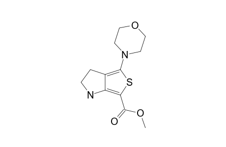 METHYL-2,3-DIHYDRO-4-MORPHOLINO-1H-THIENO-[3,4-B]-PYRROLE-6-CARBOXYLATE