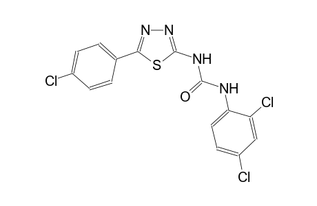 N-[5-(4-chlorophenyl)-1,3,4-thiadiazol-2-yl]-N'-(2,4-dichlorophenyl)urea