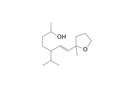 (E)-5-Isopropyl-7-(2-methyl-tetrahydrofur-2-yl)-hept-6-en-2-ol