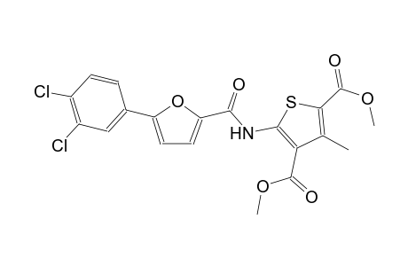 dimethyl 5-{[5-(3,4-dichlorophenyl)-2-furoyl]amino}-3-methyl-2,4-thiophenedicarboxylate