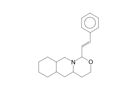 1-Styryldecahydro-2-oxa-9a-azaanthracene