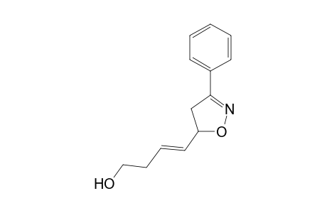 4-(3-Phenyl-4,5-dihydroisoxazol-5-yl)but-3-en-1-ol