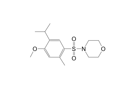 4-[(5-isopropyl-4-methoxy-2-methylphenyl)sulfonyl]morpholine