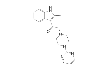 ethanone, 1-(2-methyl-1H-indol-3-yl)-2-[4-(2-pyrimidinyl)-1-piperazinyl]-