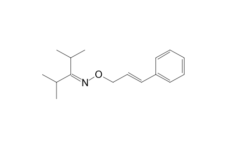 2,4-Dimethylpentan-3-one O-[(2E)-3-phenylprop-2-enyl]oxime