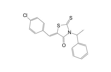 4-thiazolidinone, 5-[(4-chlorophenyl)methylene]-3-(1-phenylethyl)-2-thioxo-, (5Z)-