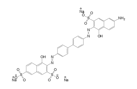 1-Naphthol-3,6-disulfonic acid(1)[-benzidine-](2)(alk)J=acid