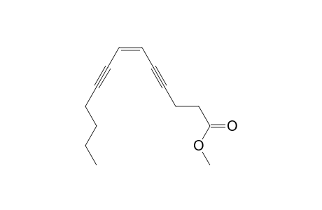 methyl (Z)-tridec-6-en-4,8-diynoate