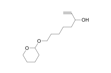 8-((Tetrahydro-2H-pyran-2-yl)oxy)oct-1-yn-3-ol