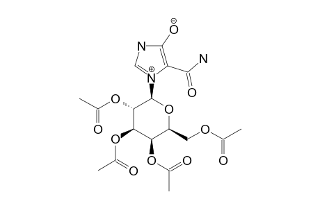 5-CARBAMOYL-1-(2,3,4,6-TETRA-O-ACETYL-BETA-D-GALACTOPYRANOSYL)-IMIDAZOLIUM-4-OLATE