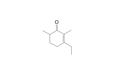 3-Ethyl-2,6-dimethyl-1-cyclohex-2-enone