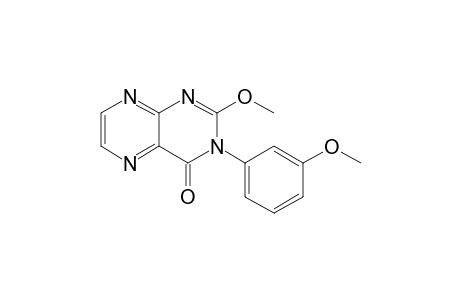 2-Methoxy-3-(3-methoxyphenyl)-4-pteridinone