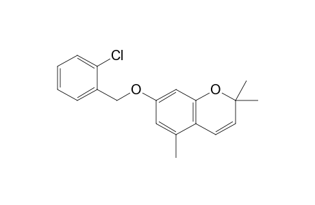 7-[( o-Chlorobenzyl)oxy]-2,2,5-trimethylchromene