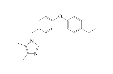 1H-Imidazole, 1-[[4-(4-ethylphenoxy)phenyl]methyl]-4,5-dimethyl-