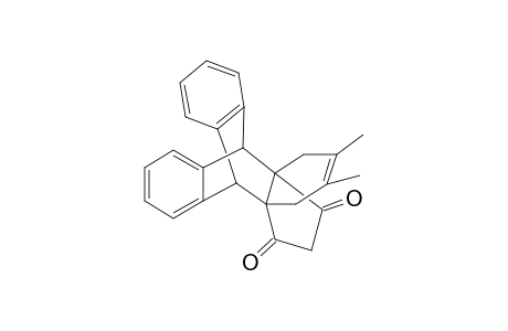 4,5-[9',10'](9',10'-dihydroanthraceno)-4,5-(1",2"-dimethylcyclohexeno)cyclopentano-1,3-dione
