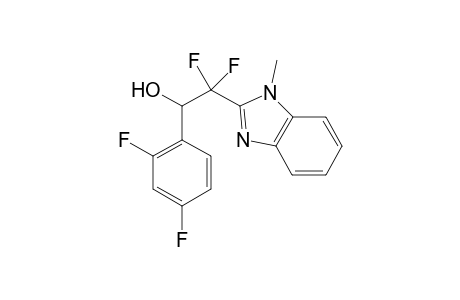 2,2-Difluoroa-1-(2,4-(diluorophenyl)-2-(1-methylbenzimidazol-2-yl)ethanol