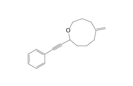 6-Methylene-2-(2-phenylethynyl)oxonane