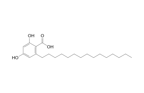 2,4-bis(oxidanyl)-6-pentadecyl-benzoic acid