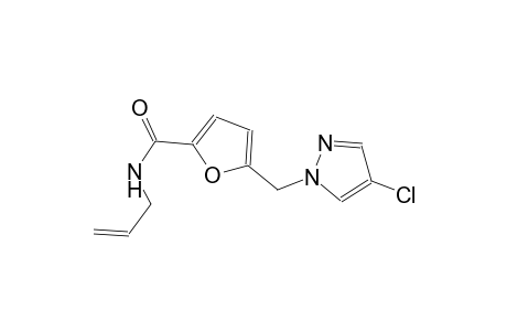 2-furancarboxamide, 5-[(4-chloro-1H-pyrazol-1-yl)methyl]-N-(2-propenyl)-
