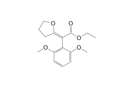 Ethyl (Dihydrofuran-2(3H)-ylidene)-(2,6-dimethoxyphenyl)acetate