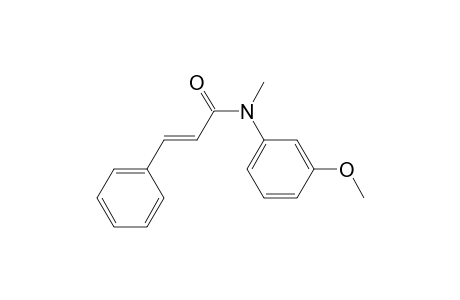 N-(3-methoxyphenyl)-N-methylcinnamamide