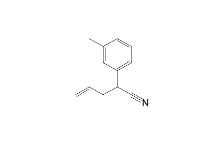 2-(3-Methylphenyl)-4-pentenenitrile