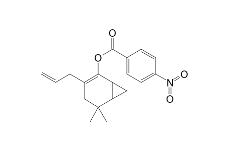 5,5-Dimethyl-3-(2-propenyl)bicyclo[4.1.0]hept-2-en-2-yl 4-Nitrobenzoate