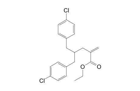 Ethyl 4,4-di(4-chlorobenzyl)-2-methylenepentanoate