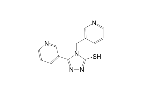 4H-1,2,4-triazole-3-thiol, 5-(3-pyridinyl)-4-(3-pyridinylmethyl)-