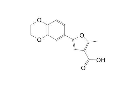 3-furancarboxylic acid, 5-(2,3-dihydro-1,4-benzodioxin-6-yl)-2-methyl-