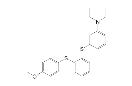 2-(4-Anisylthio)-3'-(N,N-diethylamino)diphenyl sulfide