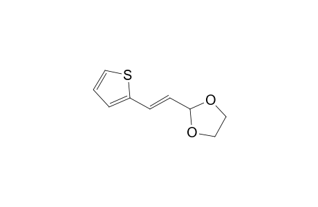 2-(1,3-Dioxolan-2-yl)-1-(2-thienyl)ethene