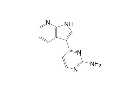 4-(1H-pyrrolo[2,3-b]pyridin-3-yl)-2-pyrimidinamine