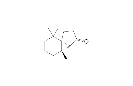 (3bS,7aS)-3b,7,7-Trimethyl-octahydro-cyclopenta[1,3]cyclopropa[1,2]benzen-3-one