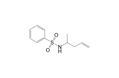 N-(1-methylbut-3-enyl)benzenesulfonamide