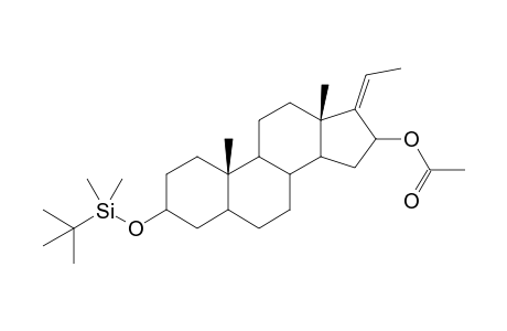 3-{[(t-Butyl)dimethylsilyl]oxy}-pregn-17(20)-en-16-yl Acetate