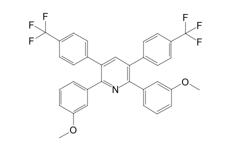 3,5-Bis(4-(trifluoromethyl)phenyl)-2,6-bis(3-methoxyphenyl)pyridine