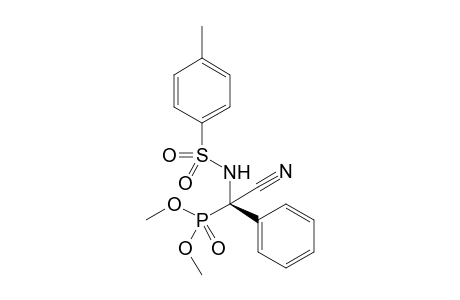 (S)-Dimethyl cyano(4-methylphenylsulfonamido)(phenyl)methylphosphonate