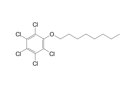 Pentachlorophenyl octyl ether